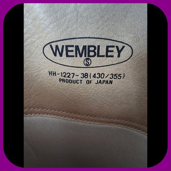 WEMBLEY || Rubber Equestrian Riding Boots (SIZE 38) - Picture 6 of 6